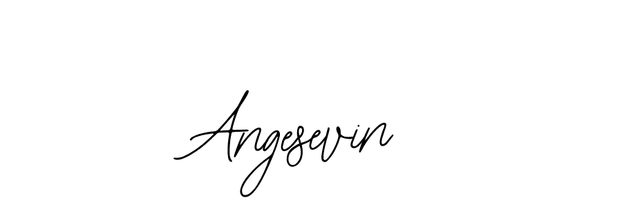 Create a beautiful signature design for name Angesevin. With this signature (Bearetta-2O07w) fonts, you can make a handwritten signature for free. Angesevin signature style 12 images and pictures png