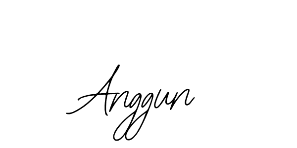 Make a beautiful signature design for name Anggun. With this signature (Bearetta-2O07w) style, you can create a handwritten signature for free. Anggun signature style 12 images and pictures png