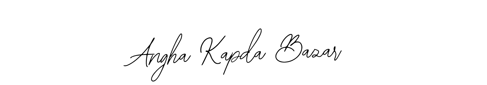 if you are searching for the best signature style for your name Angha Kapda Bazar. so please give up your signature search. here we have designed multiple signature styles  using Bearetta-2O07w. Angha Kapda Bazar signature style 12 images and pictures png