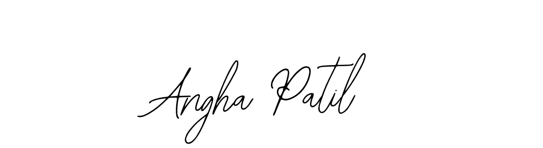 Also You can easily find your signature by using the search form. We will create Angha Patil name handwritten signature images for you free of cost using Bearetta-2O07w sign style. Angha Patil signature style 12 images and pictures png