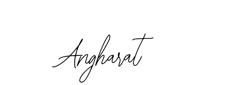 How to make Angharat name signature. Use Bearetta-2O07w style for creating short signs online. This is the latest handwritten sign. Angharat signature style 12 images and pictures png