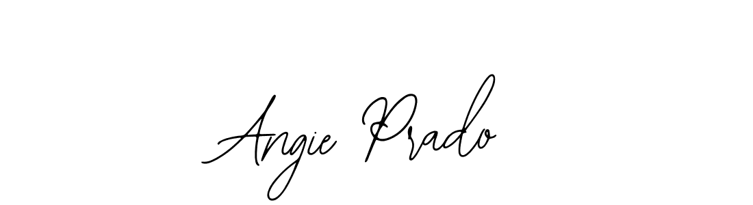 Use a signature maker to create a handwritten signature online. With this signature software, you can design (Bearetta-2O07w) your own signature for name Angie Prado. Angie Prado signature style 12 images and pictures png