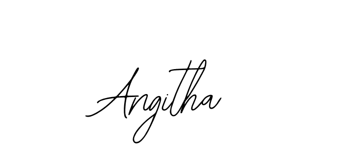 Bearetta-2O07w is a professional signature style that is perfect for those who want to add a touch of class to their signature. It is also a great choice for those who want to make their signature more unique. Get Angitha name to fancy signature for free. Angitha signature style 12 images and pictures png