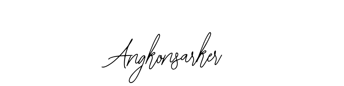 You can use this online signature creator to create a handwritten signature for the name Angkonsarker. This is the best online autograph maker. Angkonsarker signature style 12 images and pictures png