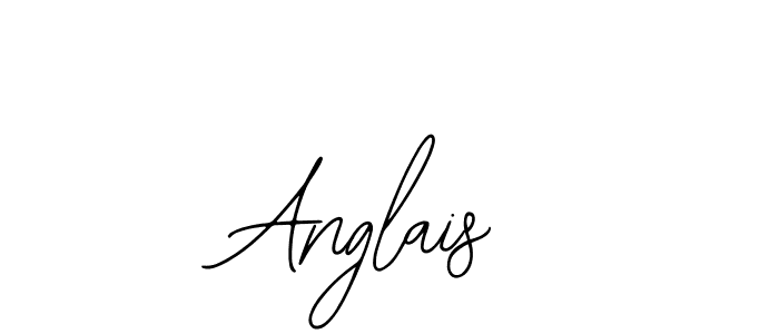How to make Anglais name signature. Use Bearetta-2O07w style for creating short signs online. This is the latest handwritten sign. Anglais signature style 12 images and pictures png