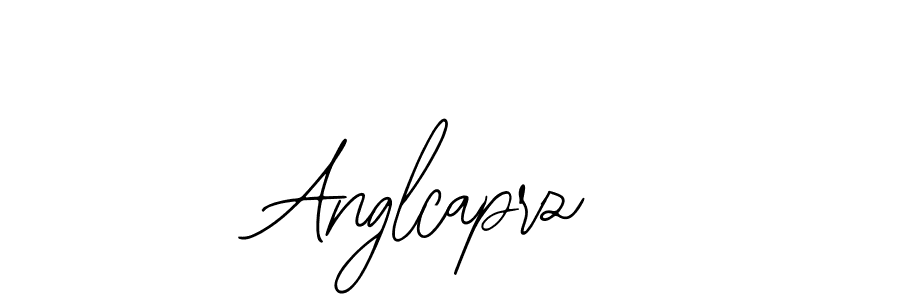 How to make Anglcaprz signature? Bearetta-2O07w is a professional autograph style. Create handwritten signature for Anglcaprz name. Anglcaprz signature style 12 images and pictures png