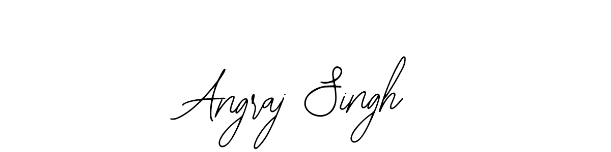 Also we have Angraj Singh name is the best signature style. Create professional handwritten signature collection using Bearetta-2O07w autograph style. Angraj Singh signature style 12 images and pictures png