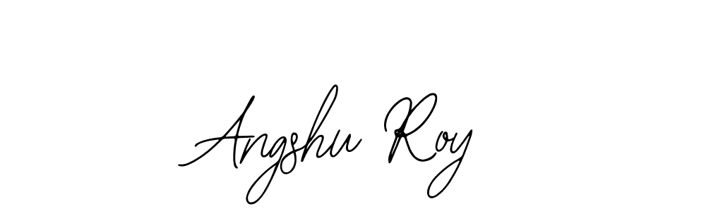 if you are searching for the best signature style for your name Angshu Roy. so please give up your signature search. here we have designed multiple signature styles  using Bearetta-2O07w. Angshu Roy signature style 12 images and pictures png