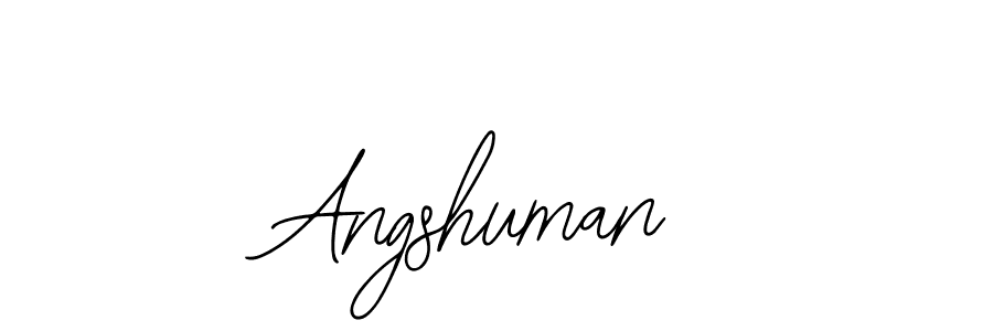 How to Draw Angshuman signature style? Bearetta-2O07w is a latest design signature styles for name Angshuman. Angshuman signature style 12 images and pictures png
