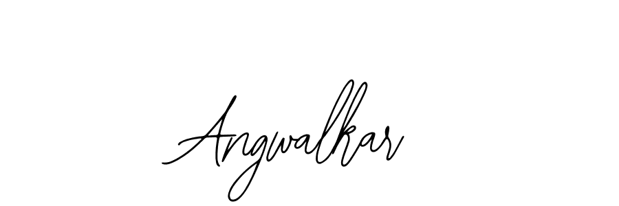 Angwalkar stylish signature style. Best Handwritten Sign (Bearetta-2O07w) for my name. Handwritten Signature Collection Ideas for my name Angwalkar. Angwalkar signature style 12 images and pictures png