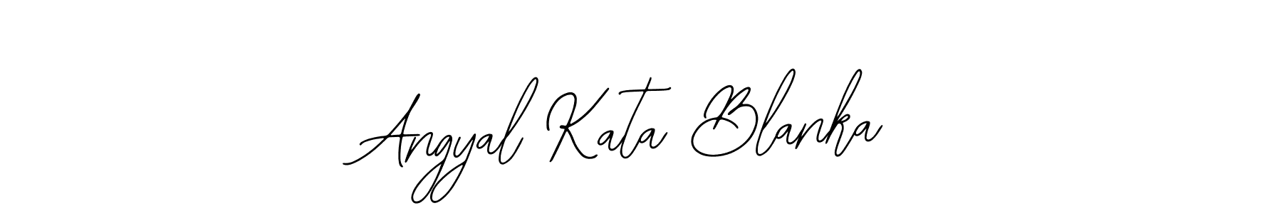 Also we have Angyal Kata Blanka name is the best signature style. Create professional handwritten signature collection using Bearetta-2O07w autograph style. Angyal Kata Blanka signature style 12 images and pictures png