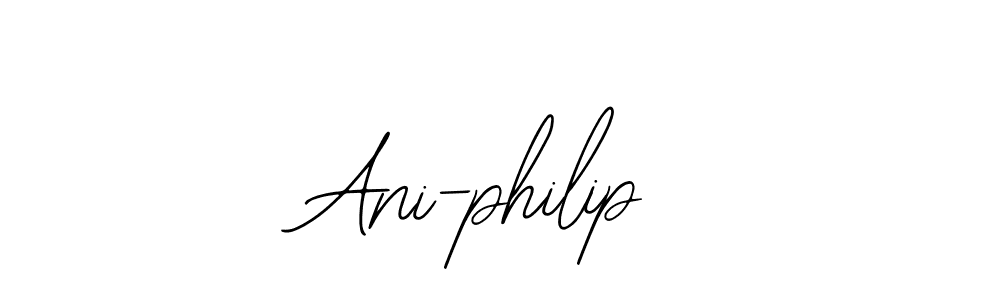 Make a beautiful signature design for name Ani-philip. With this signature (Bearetta-2O07w) style, you can create a handwritten signature for free. Ani-philip signature style 12 images and pictures png