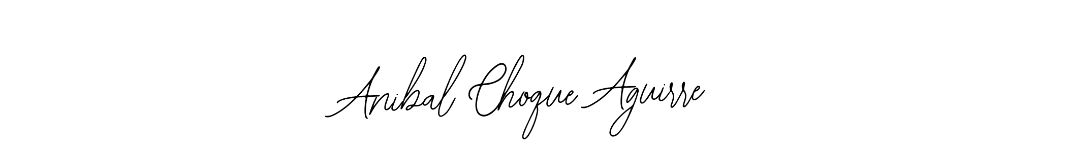 Bearetta-2O07w is a professional signature style that is perfect for those who want to add a touch of class to their signature. It is also a great choice for those who want to make their signature more unique. Get Anibal Choque Aguirre name to fancy signature for free. Anibal Choque Aguirre signature style 12 images and pictures png