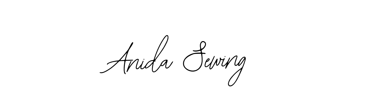 Design your own signature with our free online signature maker. With this signature software, you can create a handwritten (Bearetta-2O07w) signature for name Anida Sewing. Anida Sewing signature style 12 images and pictures png