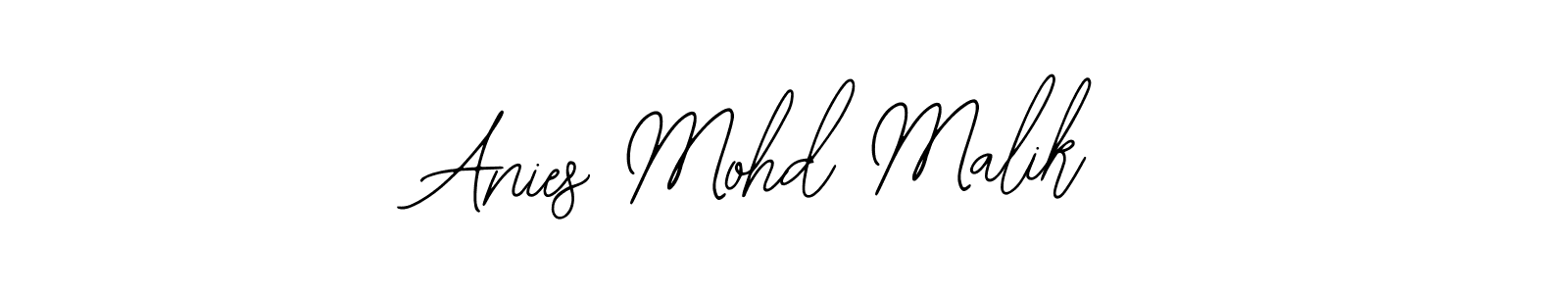 Also we have Anies Mohd Malik name is the best signature style. Create professional handwritten signature collection using Bearetta-2O07w autograph style. Anies Mohd Malik signature style 12 images and pictures png