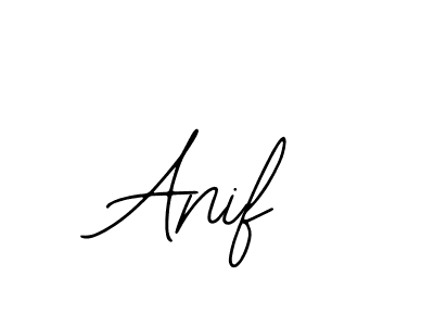 if you are searching for the best signature style for your name Anif. so please give up your signature search. here we have designed multiple signature styles  using Bearetta-2O07w. Anif signature style 12 images and pictures png