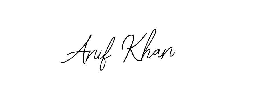 How to make Anif Khan signature? Bearetta-2O07w is a professional autograph style. Create handwritten signature for Anif Khan name. Anif Khan signature style 12 images and pictures png