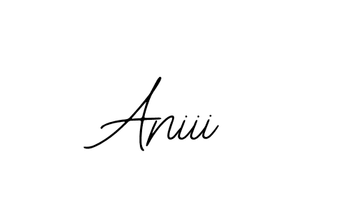 How to make Aniii signature? Bearetta-2O07w is a professional autograph style. Create handwritten signature for Aniii name. Aniii signature style 12 images and pictures png