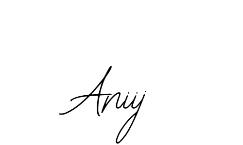 How to make Aniij name signature. Use Bearetta-2O07w style for creating short signs online. This is the latest handwritten sign. Aniij signature style 12 images and pictures png