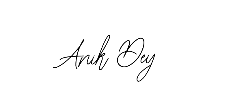 if you are searching for the best signature style for your name Anik Dey. so please give up your signature search. here we have designed multiple signature styles  using Bearetta-2O07w. Anik Dey signature style 12 images and pictures png