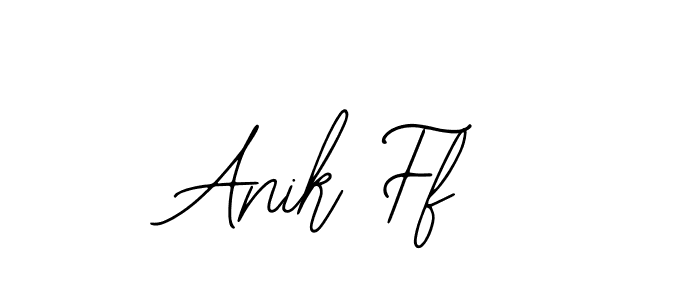 if you are searching for the best signature style for your name Anik Ff. so please give up your signature search. here we have designed multiple signature styles  using Bearetta-2O07w. Anik Ff signature style 12 images and pictures png