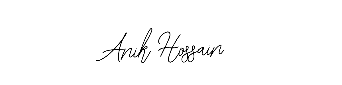 Make a beautiful signature design for name Anik Hossain. With this signature (Bearetta-2O07w) style, you can create a handwritten signature for free. Anik Hossain signature style 12 images and pictures png