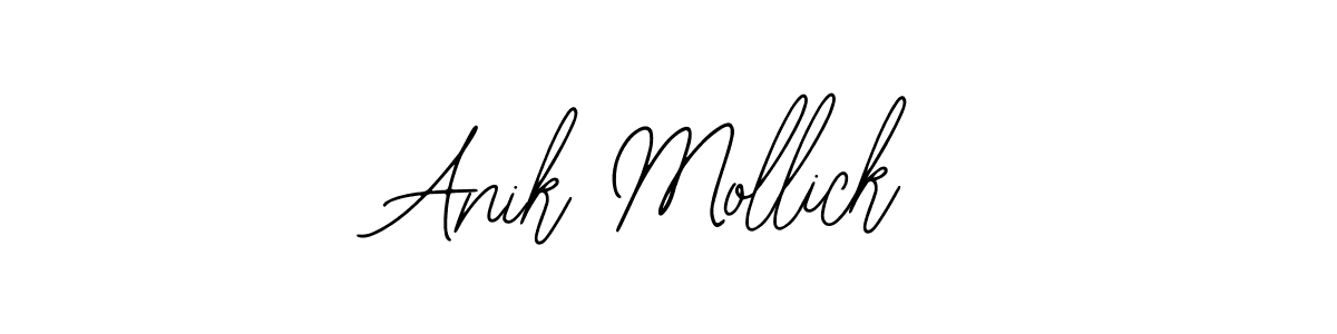 How to make Anik Mollick signature? Bearetta-2O07w is a professional autograph style. Create handwritten signature for Anik Mollick name. Anik Mollick signature style 12 images and pictures png