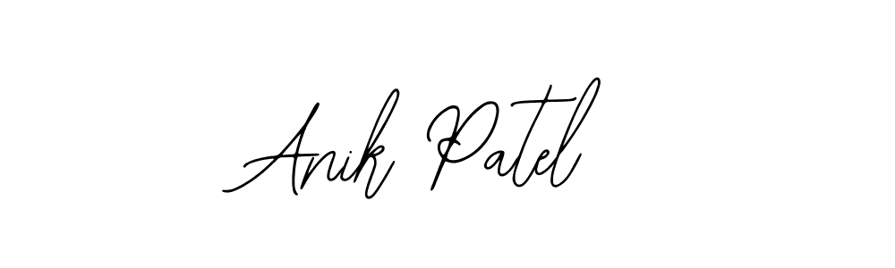 The best way (Bearetta-2O07w) to make a short signature is to pick only two or three words in your name. The name Anik Patel include a total of six letters. For converting this name. Anik Patel signature style 12 images and pictures png