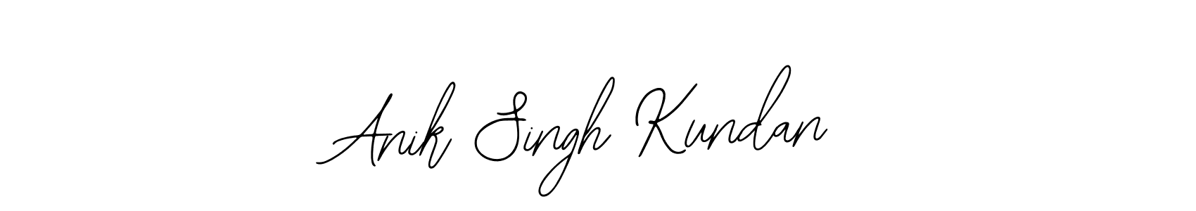 It looks lik you need a new signature style for name Anik Singh Kundan. Design unique handwritten (Bearetta-2O07w) signature with our free signature maker in just a few clicks. Anik Singh Kundan signature style 12 images and pictures png