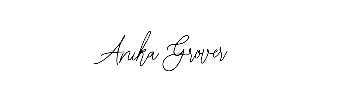 Design your own signature with our free online signature maker. With this signature software, you can create a handwritten (Bearetta-2O07w) signature for name Anika Grover. Anika Grover signature style 12 images and pictures png