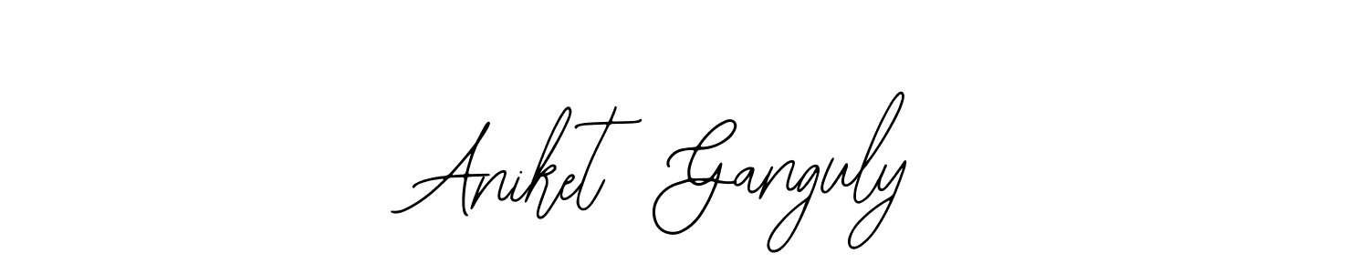 Use a signature maker to create a handwritten signature online. With this signature software, you can design (Bearetta-2O07w) your own signature for name Aniket  Ganguly. Aniket  Ganguly signature style 12 images and pictures png