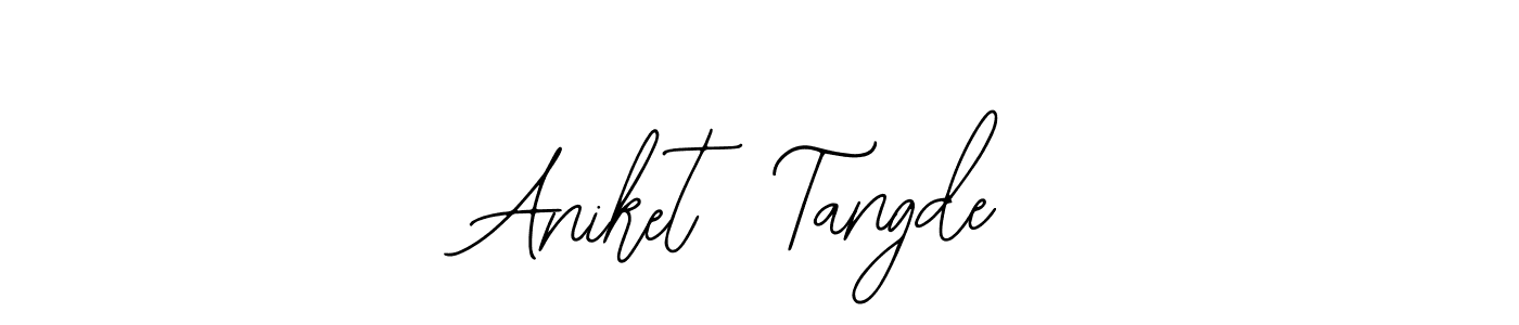 See photos of Aniket  Tangde official signature by Spectra . Check more albums & portfolios. Read reviews & check more about Bearetta-2O07w font. Aniket  Tangde signature style 12 images and pictures png