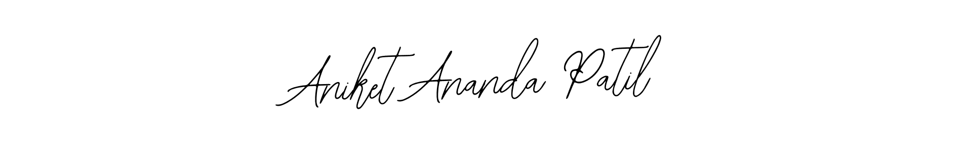 This is the best signature style for the Aniket Ananda Patil name. Also you like these signature font (Bearetta-2O07w). Mix name signature. Aniket Ananda Patil signature style 12 images and pictures png