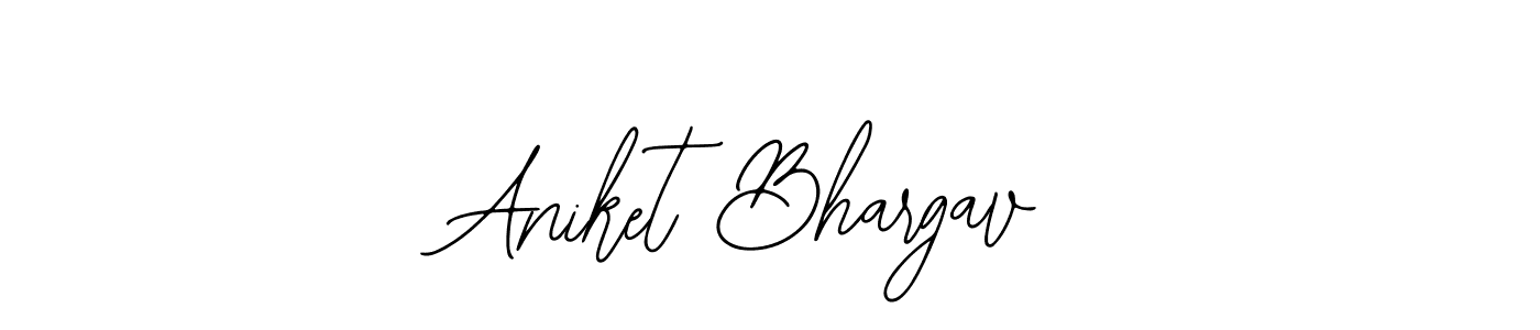 The best way (Bearetta-2O07w) to make a short signature is to pick only two or three words in your name. The name Aniket Bhargav include a total of six letters. For converting this name. Aniket Bhargav signature style 12 images and pictures png