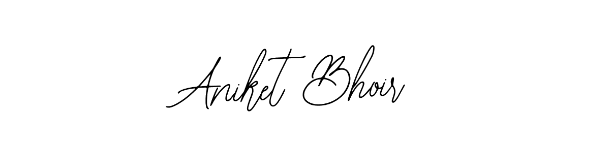 Create a beautiful signature design for name Aniket Bhoir. With this signature (Bearetta-2O07w) fonts, you can make a handwritten signature for free. Aniket Bhoir signature style 12 images and pictures png