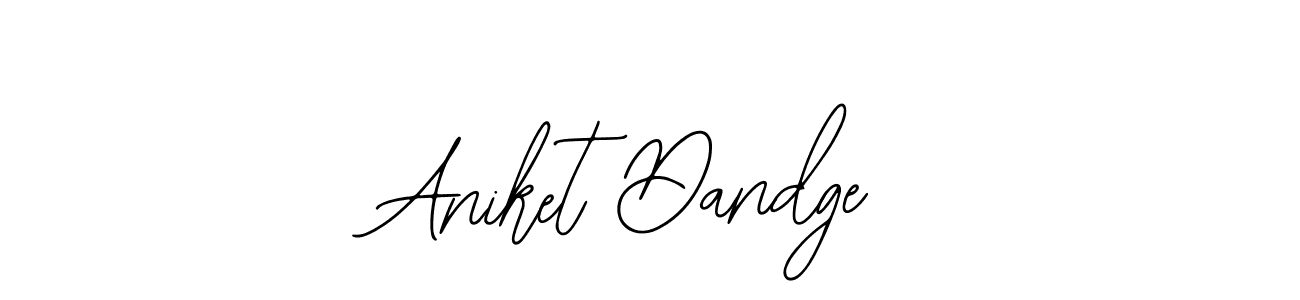 Use a signature maker to create a handwritten signature online. With this signature software, you can design (Bearetta-2O07w) your own signature for name Aniket Dandge. Aniket Dandge signature style 12 images and pictures png