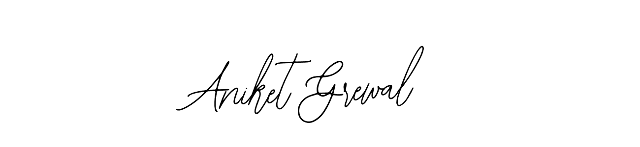 Design your own signature with our free online signature maker. With this signature software, you can create a handwritten (Bearetta-2O07w) signature for name Aniket Grewal. Aniket Grewal signature style 12 images and pictures png