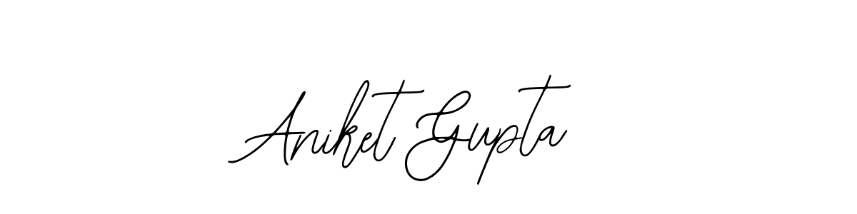 The best way (Bearetta-2O07w) to make a short signature is to pick only two or three words in your name. The name Aniket Gupta include a total of six letters. For converting this name. Aniket Gupta signature style 12 images and pictures png