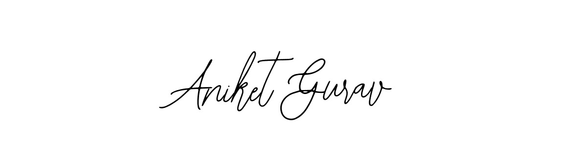Use a signature maker to create a handwritten signature online. With this signature software, you can design (Bearetta-2O07w) your own signature for name Aniket Gurav. Aniket Gurav signature style 12 images and pictures png