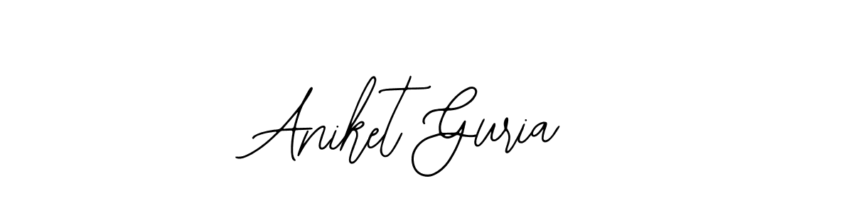 You should practise on your own different ways (Bearetta-2O07w) to write your name (Aniket Guria) in signature. don't let someone else do it for you. Aniket Guria signature style 12 images and pictures png