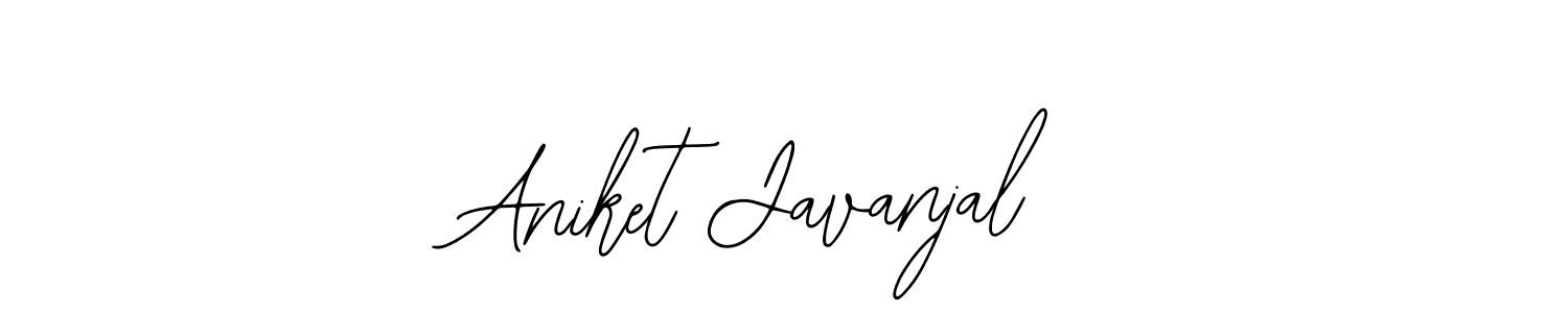 How to make Aniket Javanjal signature? Bearetta-2O07w is a professional autograph style. Create handwritten signature for Aniket Javanjal name. Aniket Javanjal signature style 12 images and pictures png