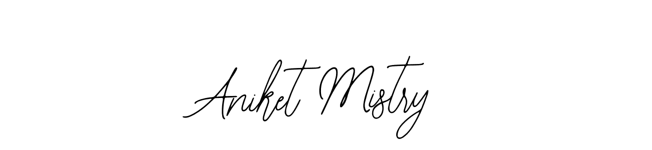 How to make Aniket Mistry signature? Bearetta-2O07w is a professional autograph style. Create handwritten signature for Aniket Mistry name. Aniket Mistry signature style 12 images and pictures png