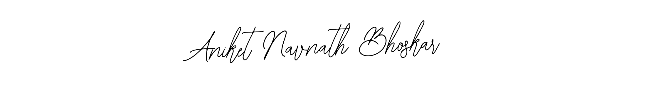 Make a beautiful signature design for name Aniket Navnath Bhoskar. With this signature (Bearetta-2O07w) style, you can create a handwritten signature for free. Aniket Navnath Bhoskar signature style 12 images and pictures png