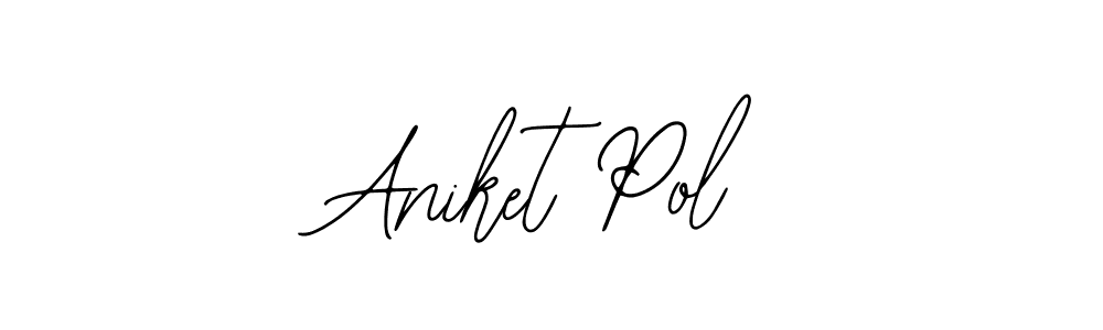Also we have Aniket Pol name is the best signature style. Create professional handwritten signature collection using Bearetta-2O07w autograph style. Aniket Pol signature style 12 images and pictures png