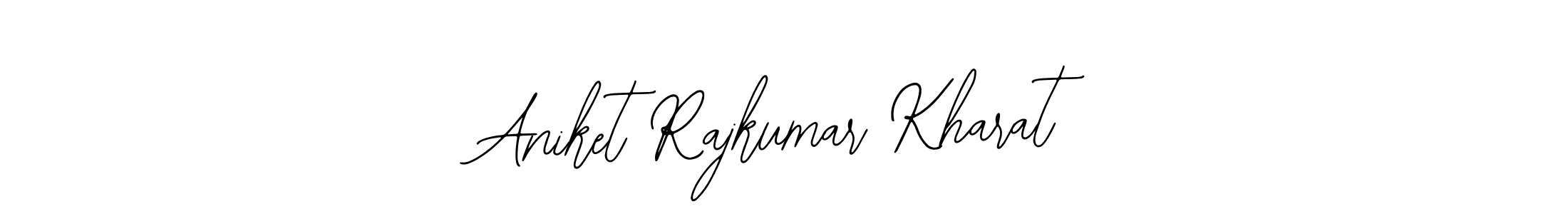 Also You can easily find your signature by using the search form. We will create Aniket Rajkumar Kharat name handwritten signature images for you free of cost using Bearetta-2O07w sign style. Aniket Rajkumar Kharat signature style 12 images and pictures png