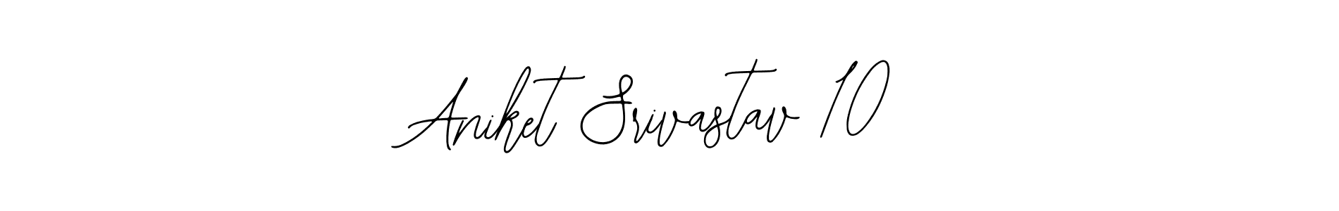 Create a beautiful signature design for name Aniket Srivastav 10. With this signature (Bearetta-2O07w) fonts, you can make a handwritten signature for free. Aniket Srivastav 10 signature style 12 images and pictures png