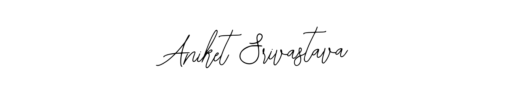 How to make Aniket Srivastava signature? Bearetta-2O07w is a professional autograph style. Create handwritten signature for Aniket Srivastava name. Aniket Srivastava signature style 12 images and pictures png