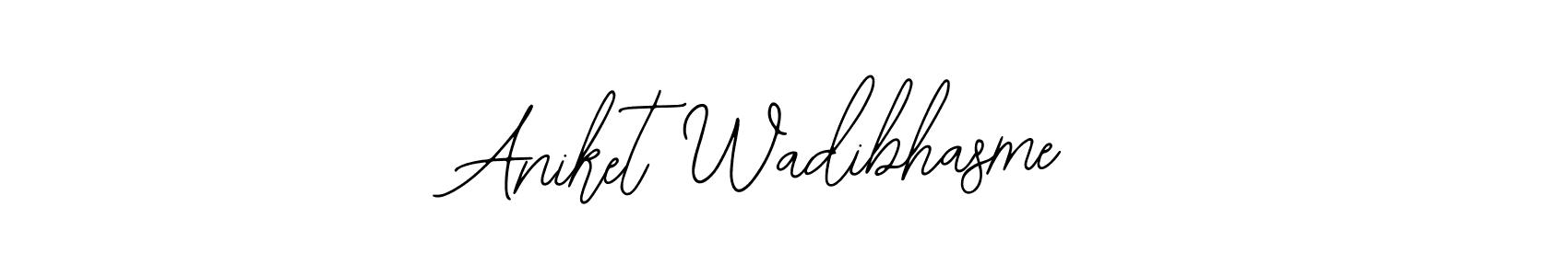 Here are the top 10 professional signature styles for the name Aniket Wadibhasme. These are the best autograph styles you can use for your name. Aniket Wadibhasme signature style 12 images and pictures png