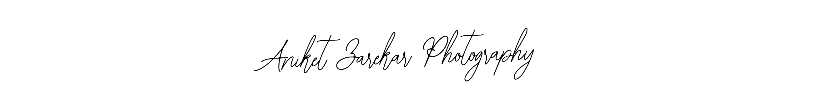 Also You can easily find your signature by using the search form. We will create Aniket Zarekar Photography name handwritten signature images for you free of cost using Bearetta-2O07w sign style. Aniket Zarekar Photography signature style 12 images and pictures png