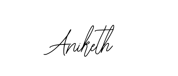 How to make Aniketh signature? Bearetta-2O07w is a professional autograph style. Create handwritten signature for Aniketh name. Aniketh signature style 12 images and pictures png